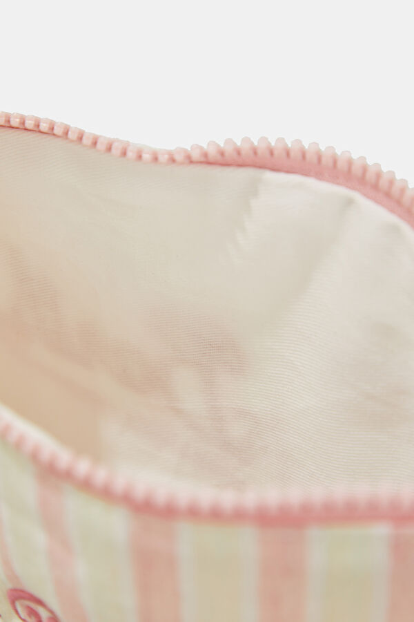 Pink Striped Bag 5