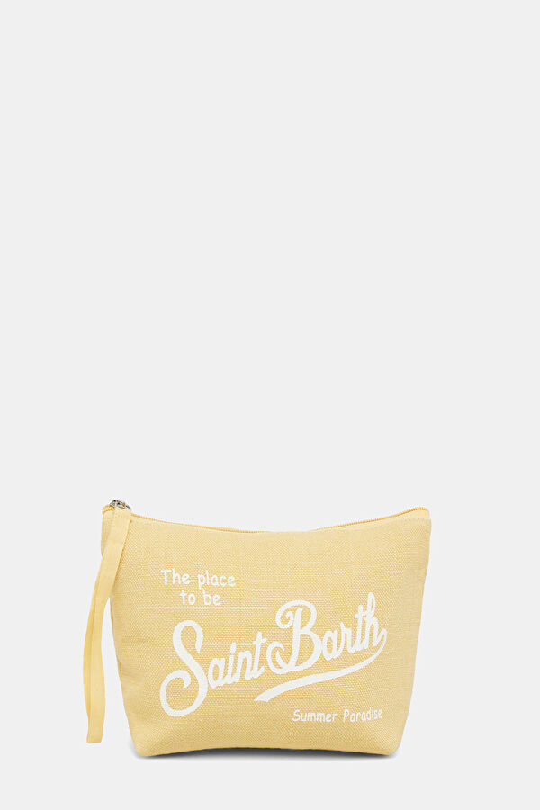Light Yellow Linen Bag