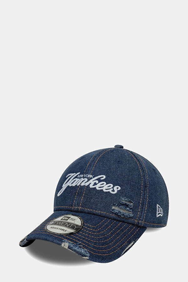 Denim Distress 9Twenty Neyyan Koyu Mavi Şapka