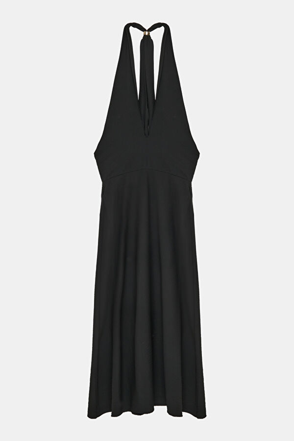 Black Midi Dress for Women