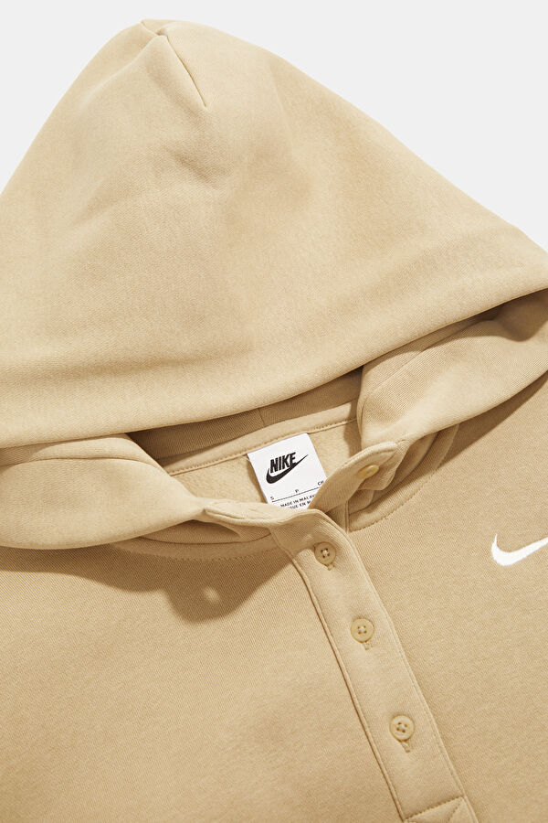 Light Brown Hooded Women's Sweatshirt 3