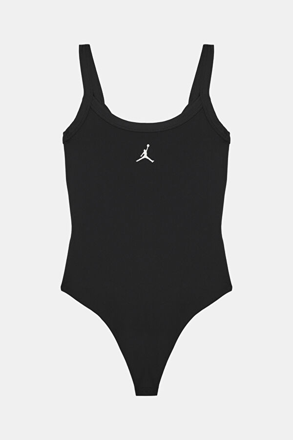 Black Boat Neck Women's Bodysuit