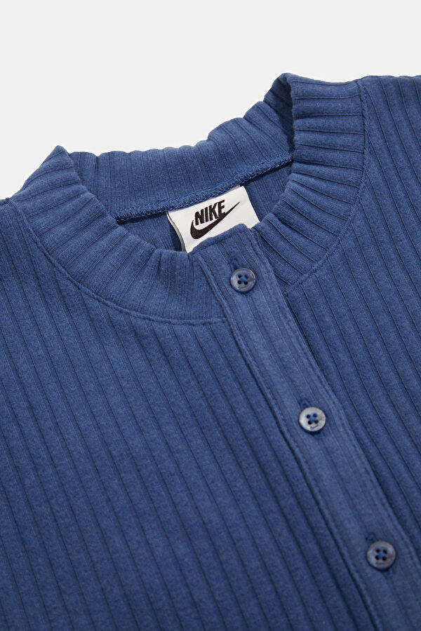 Blue Rayon Women's Cardigan 3