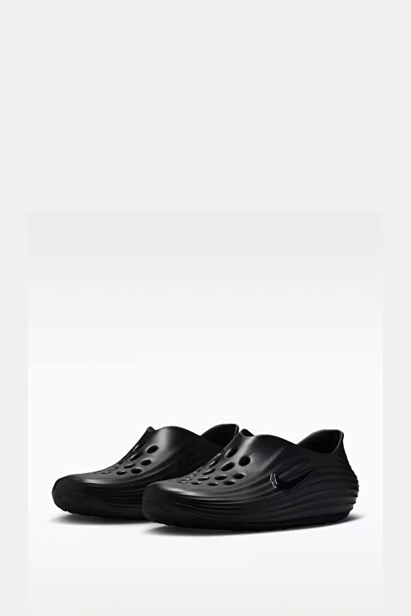 ReactX Rejuven8 Black Men's Slippers 4