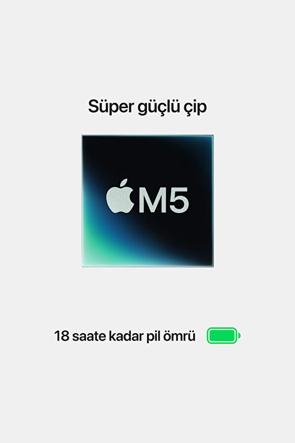 13-inch MacBook Air: Apple M5 chip with 10‑core CPU and 8‑core GPU, 16GB, 512GB Midnight MDHE4TU/A 4