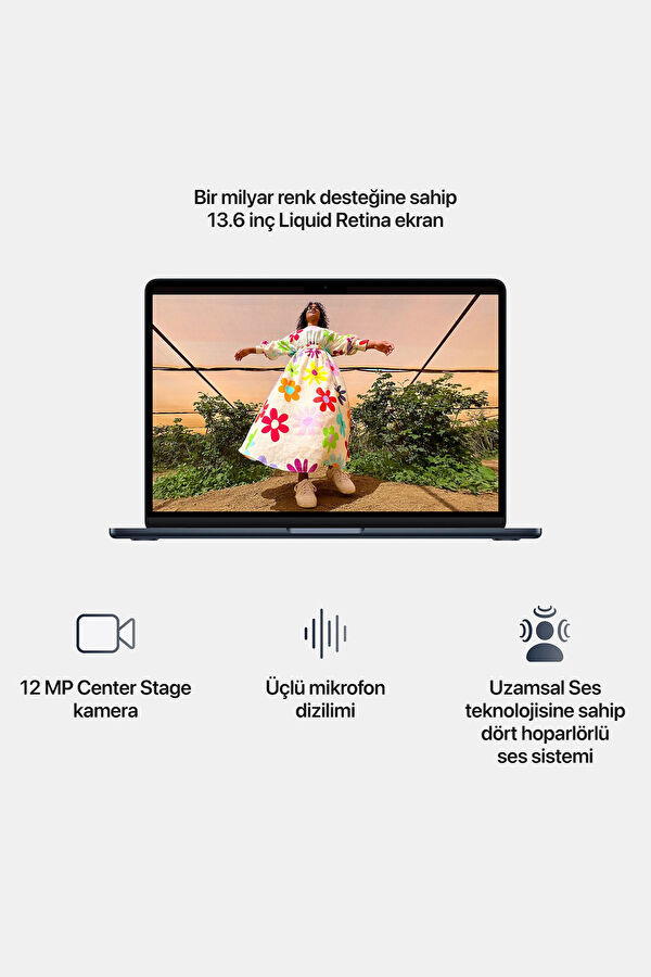13-inch MacBook Air: Apple M5 chip with 10‑core CPU and 8‑core GPU, 16GB, 512GB Midnight MDHE4TU/A 5