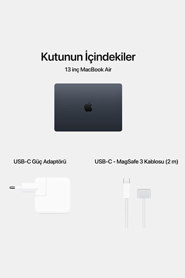 13-inch MacBook Air: Apple M5 chip with 10‑core CPU and 8‑core GPU, 16GB, 512GB Midnight MDHE4TU/A 9