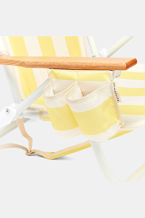 Yellow Deluxe Beach Chair 4