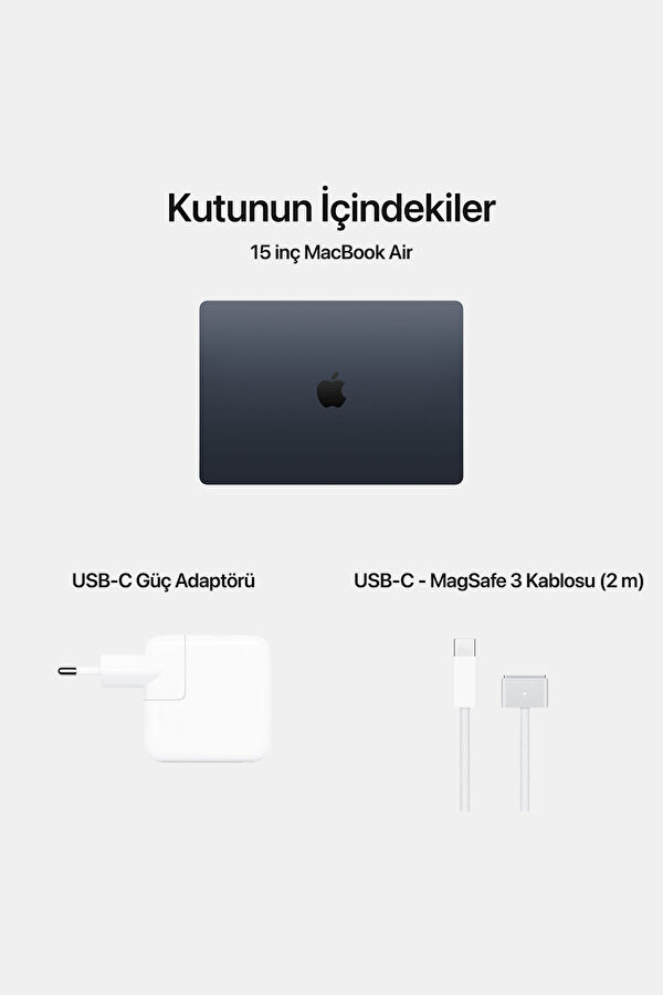 15-inch MacBook Air: Apple M5 chip with 10‑core CPU and 10‑core GPU, 16GB, 512GB Midnight MDVH4TU/A 9