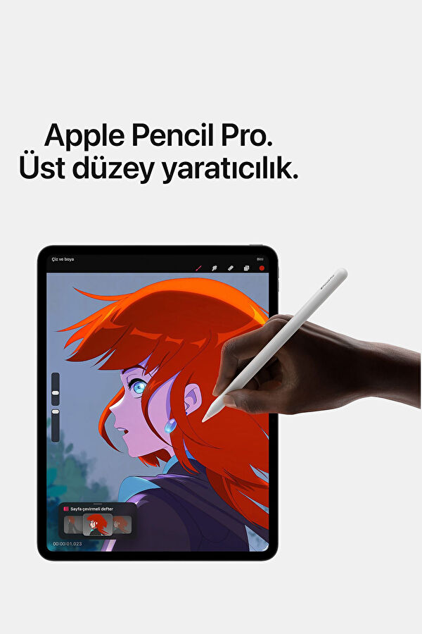 13-inch iPad Pro Wi‑Fi + Cellular 512GB with standard glass Space Black ME7Y4TU/A 6