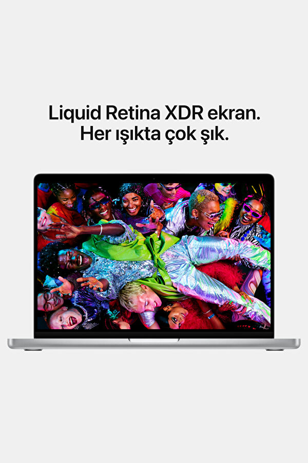 14-inch MacBook Pro: Apple M5 chip with 10‑core CPU and 10‑core GPU, 16GB, 1TB Silver MDE54TU/A 6