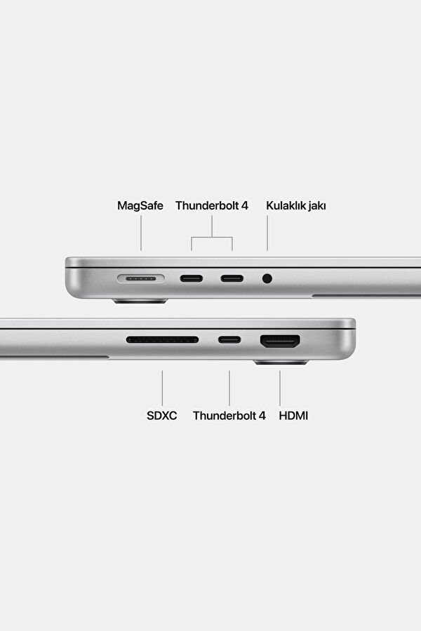 14-inch MacBook Pro: Apple M5 chip with 10‑core CPU and 10‑core GPU, 16GB, 1TB Silver MDE54TU/A 7