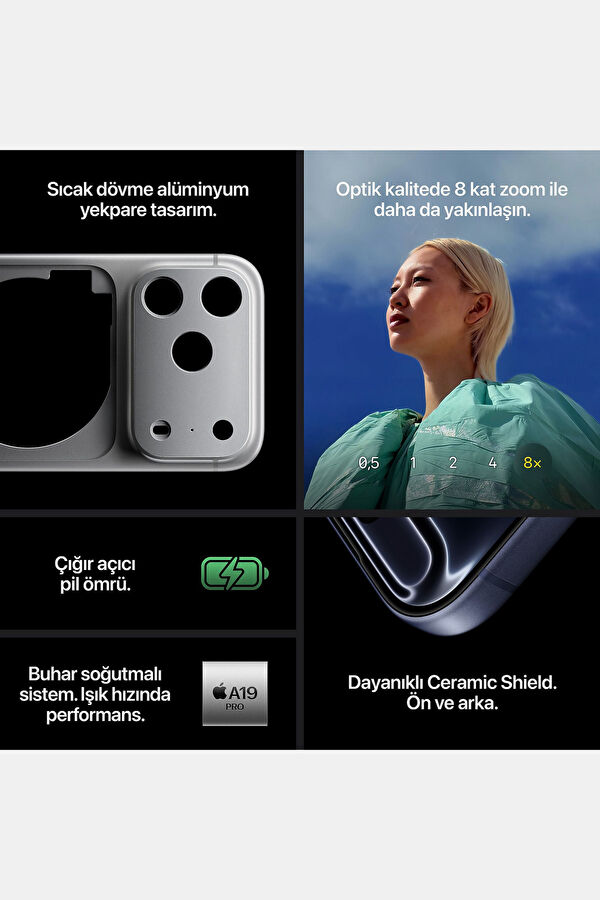 iPhone 17 Pro Max 1TB Silver MFYV4TU/A 6