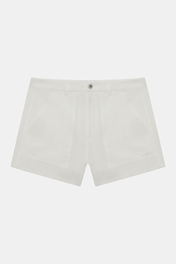 White Women's Shorts