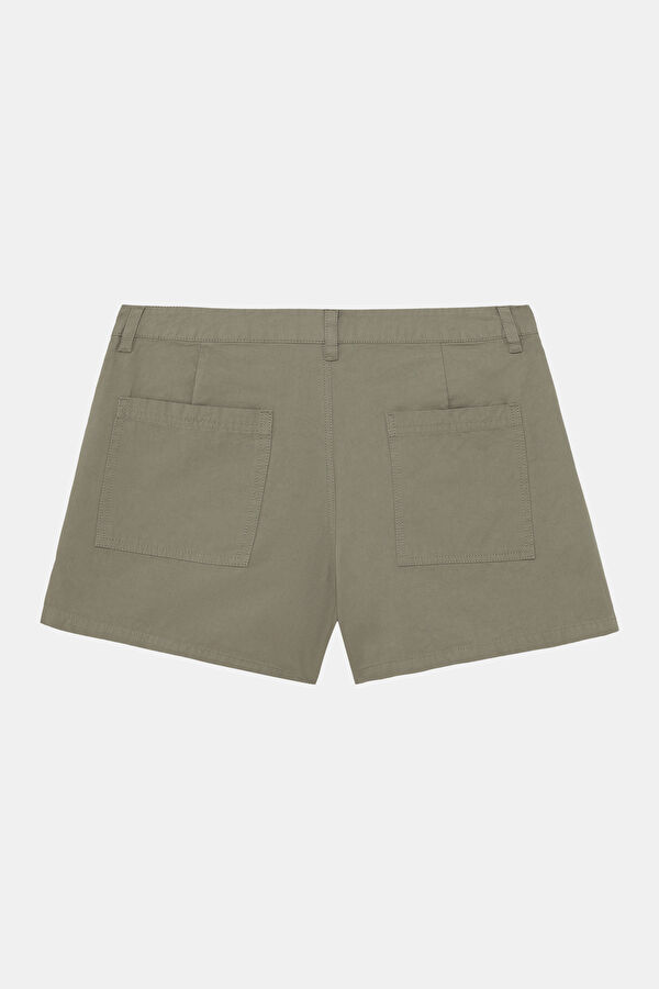 Khaki Women's Shorts 2
