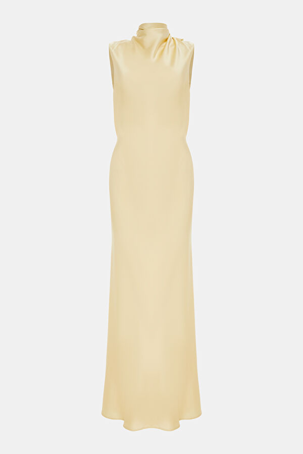 Light Yellow Women's Dress