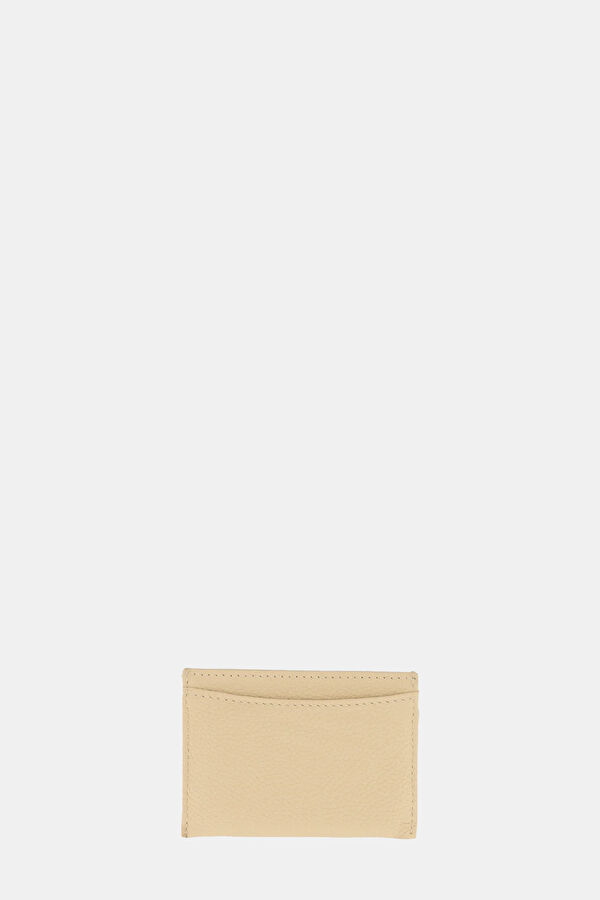 Lydia Hand Painted Beige Pink Card Holder 2