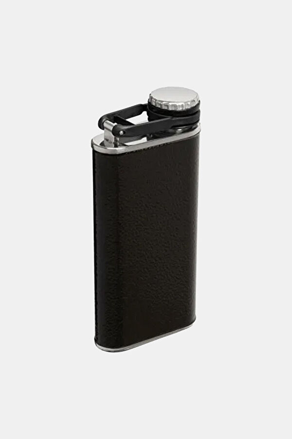 The Easy-Fill Wide Mouth Flask 0.23L / 8oz Hammertone Black Thermos 2