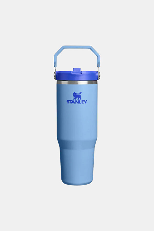 The IceFlow Flip Straw 2.0 Tumbler 0.89L / 30oz Blue Sky Thermos