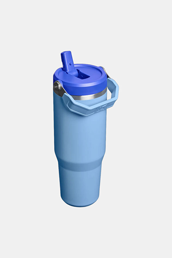 The IceFlow Flip Straw 2.0 Tumbler 0.89L / 30oz Blue Sky Thermos 2