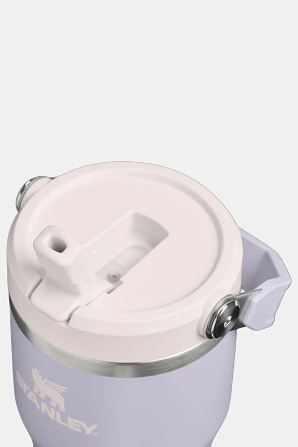 The IceFlow Flip Straw 2.0 Tumbler 0.59L / 20oz Purple Dust Thermos 3