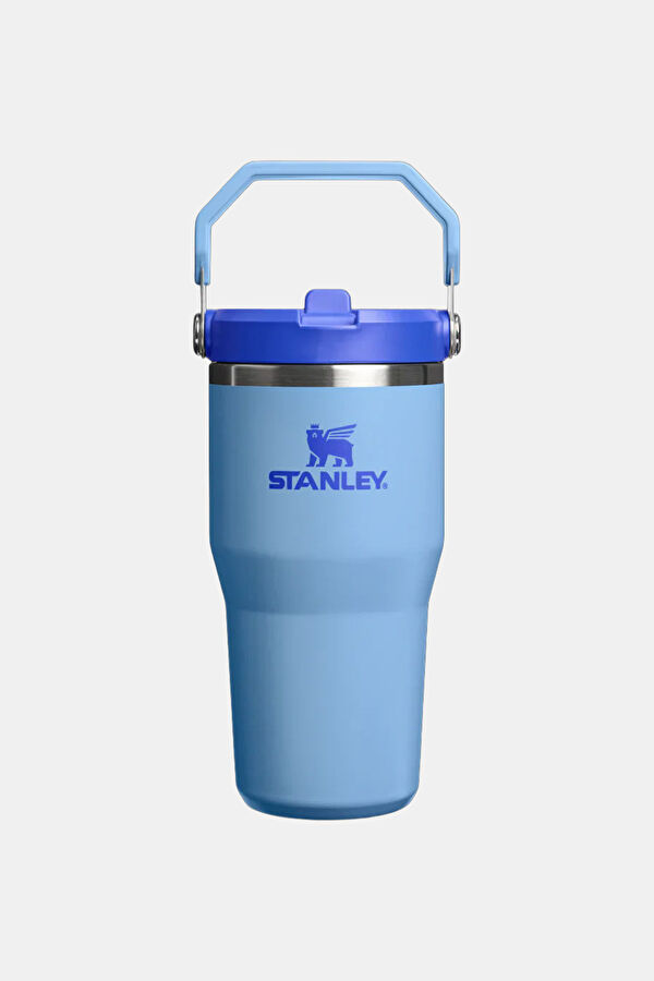 The IceFlow Flip Straw 2.0 Tumbler 0.59L / 20oz Blue Sky Termos