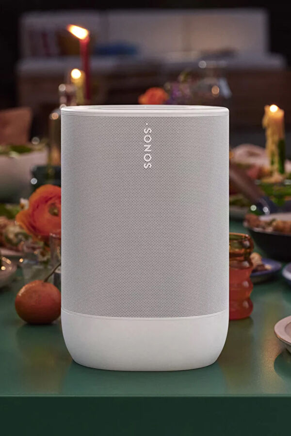 Move 2 Portable Bluetooth Speaker - White 6
