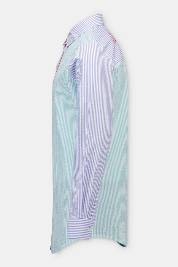 Pink Patterned Kids Shirt 3