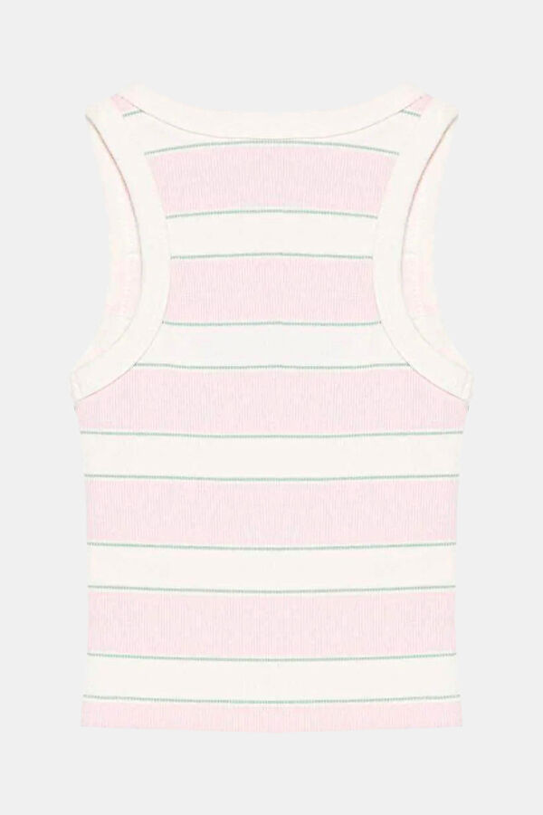 Pink Sleeveless Kids Blouse 2