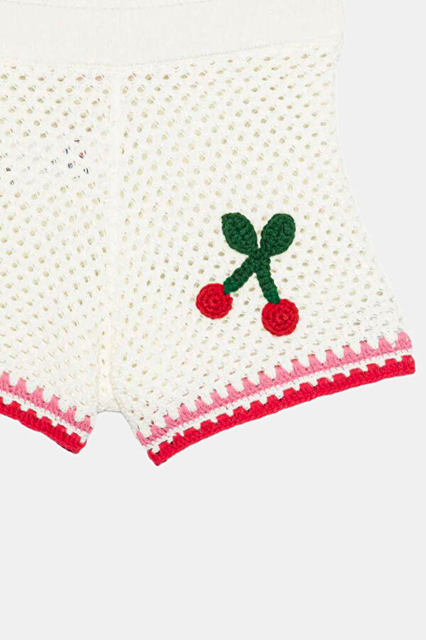 Cream Kids Shorts 3