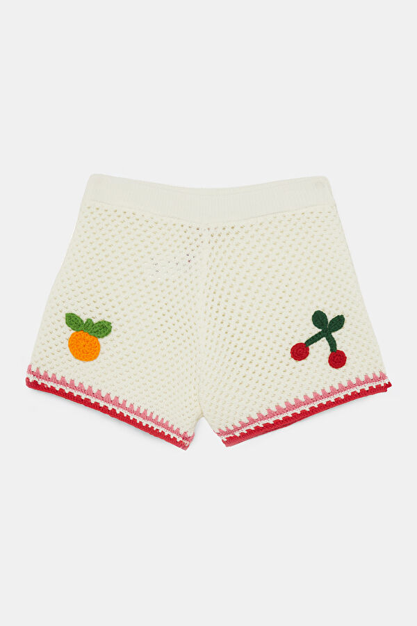 Cream Children's Shorts