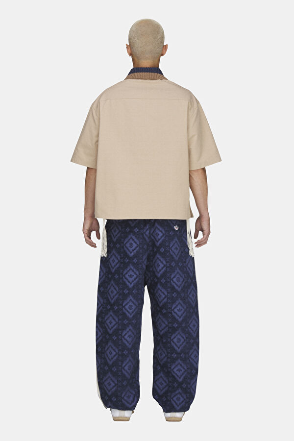 Relax Kalıp Lacivert Wide Leg Erkek Spor Pantolon 4