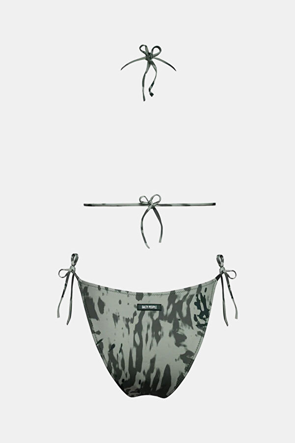 Çok Renkli Desenli Kadın Bikini 2