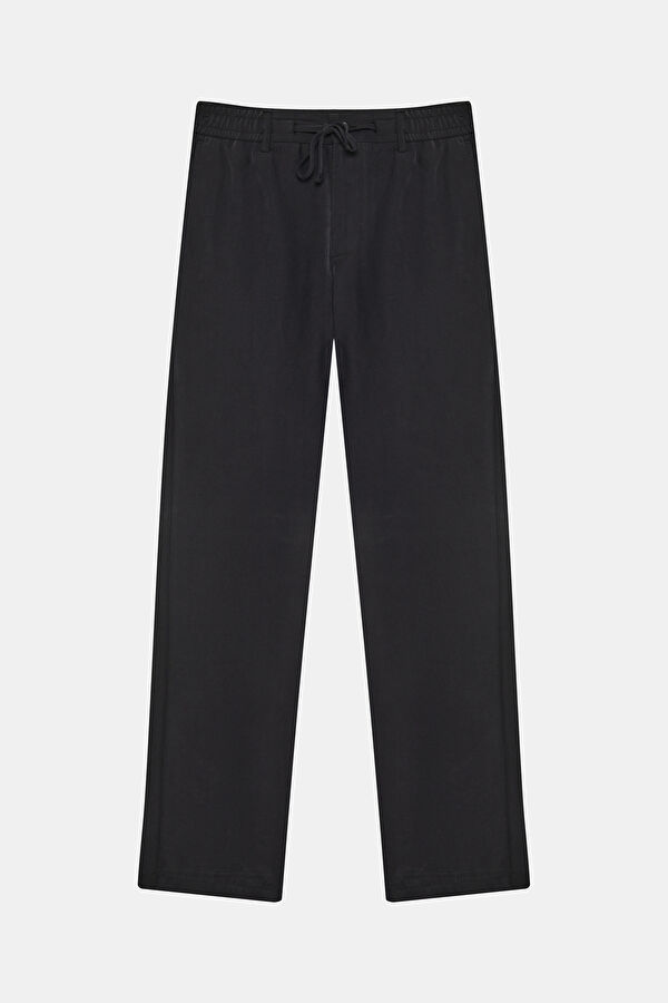 Siyah Straight Erkek Pantolon