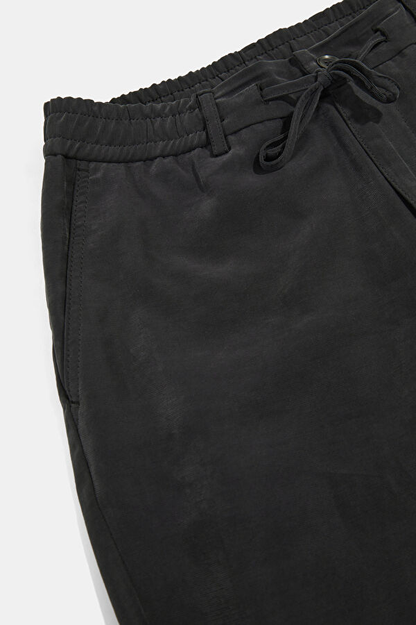 Siyah Straight Erkek Pantolon 3