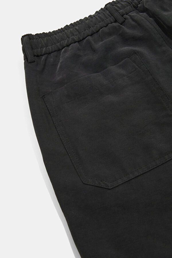 Siyah Straight Erkek Pantolon 4