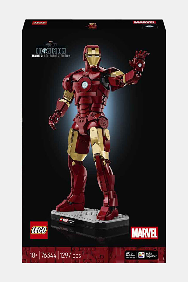 LEGO® ǀ Marvel Iron Man Mark 3 Koleksiyoncu Versiyonu 76344 3