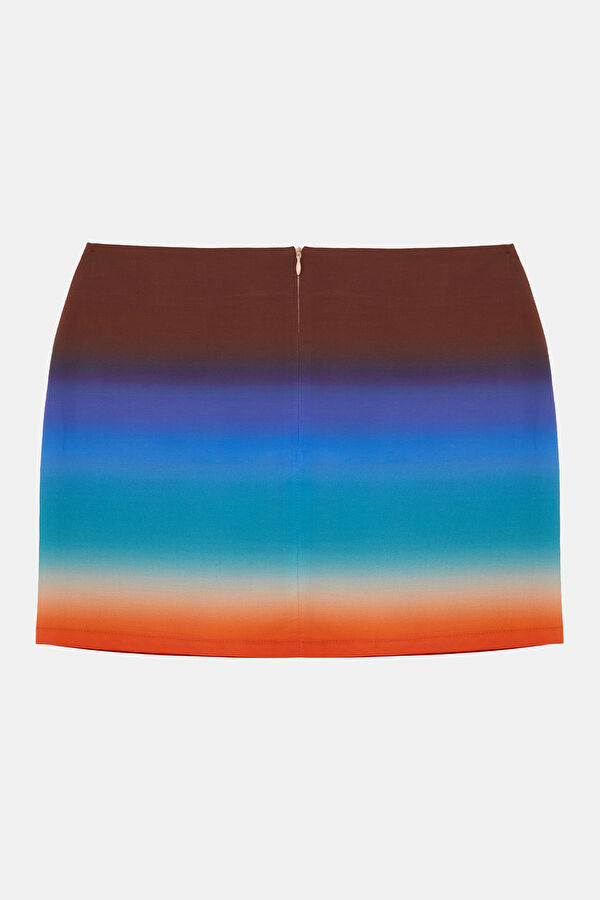 Multicolor Tie-Dye Women's Skirt 2