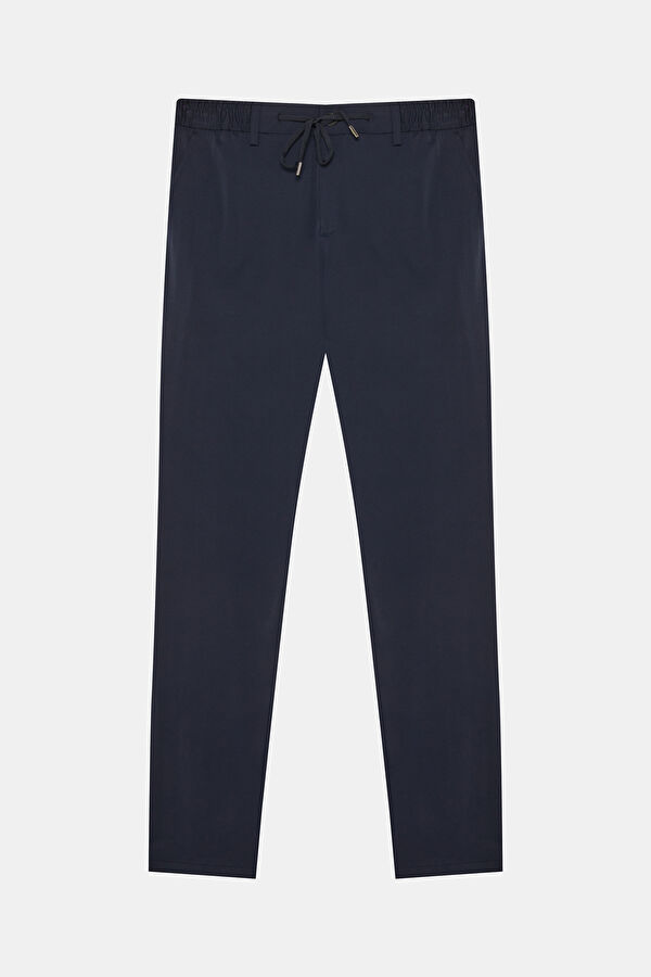 Lacivert Straight Pantolon