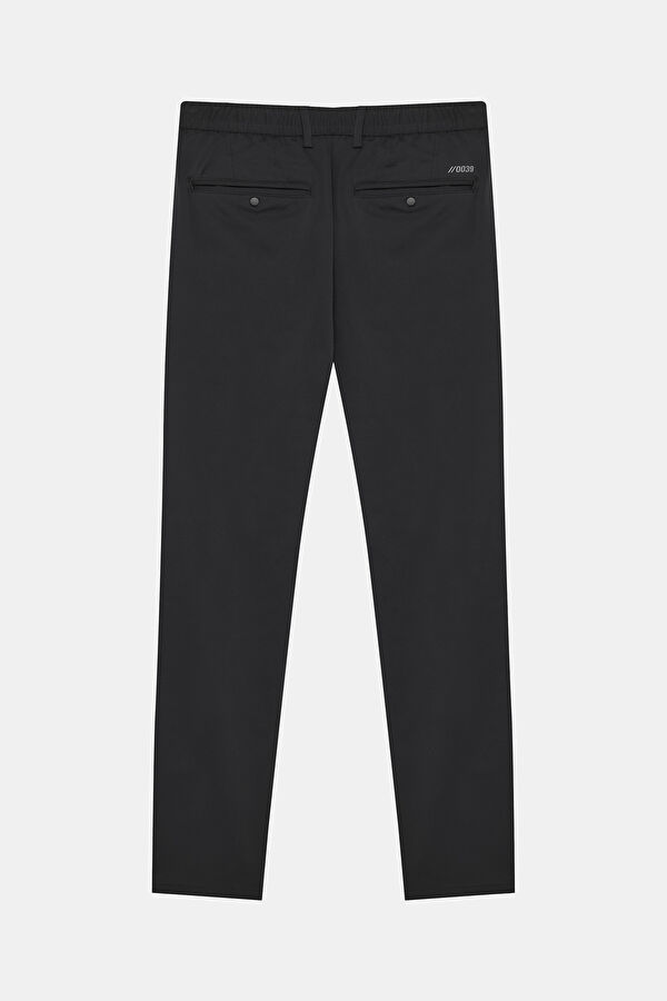 Siyah Straight Pantolon 2