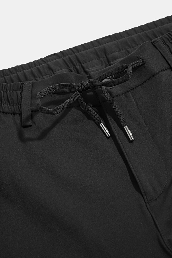 Siyah Straight Pantolon 3