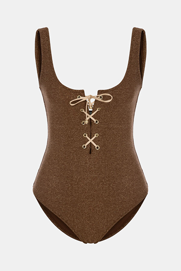 Brown Women's Swimsuit