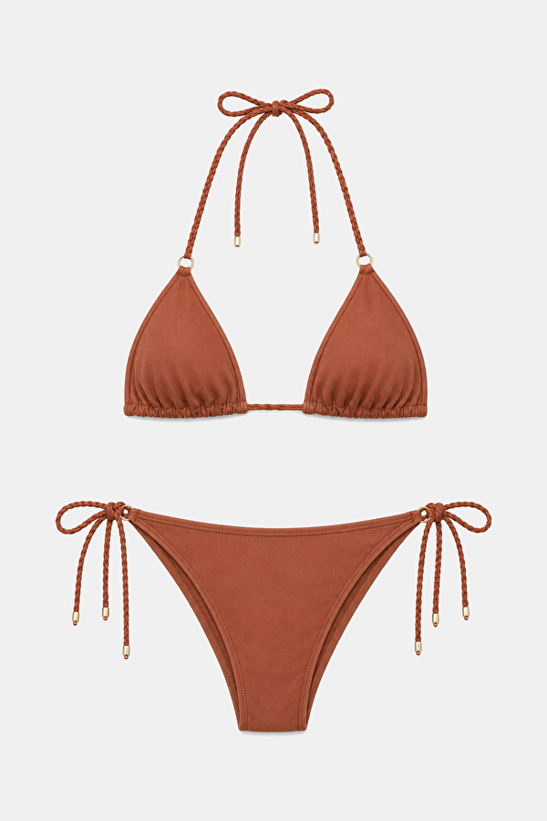 Tile Lace-Up Women's Bikini