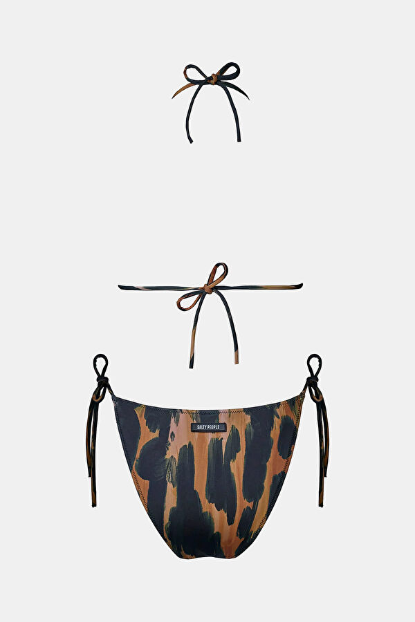 Çok Renkli Desenli Kadın Bikini 2