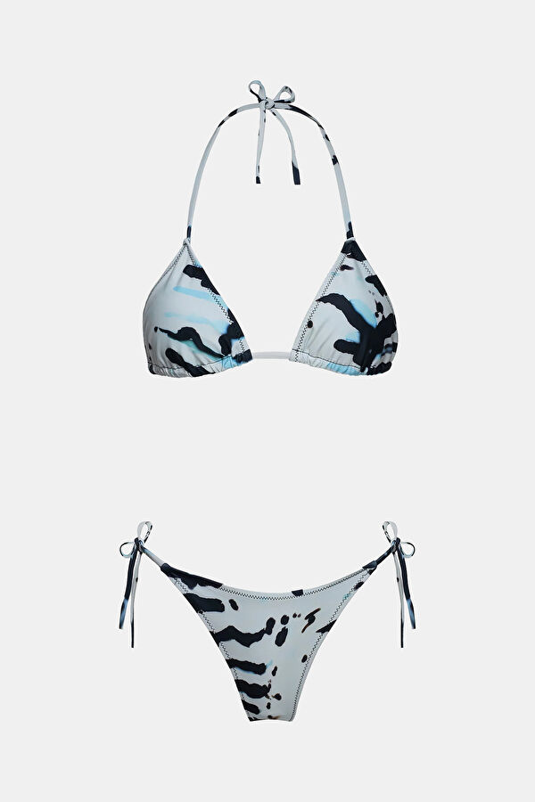 Siyah Desenli Kadın Bikini