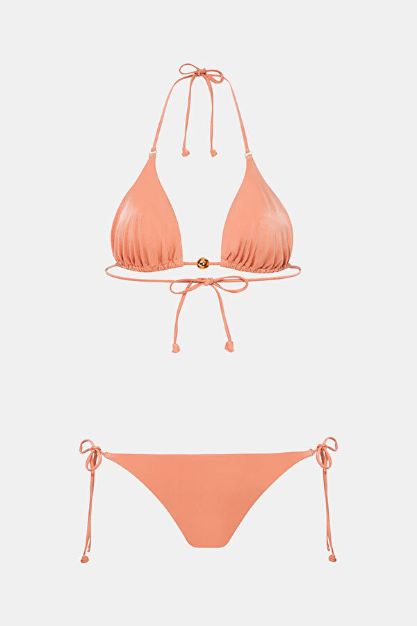 Light Salmon Women's Bikini