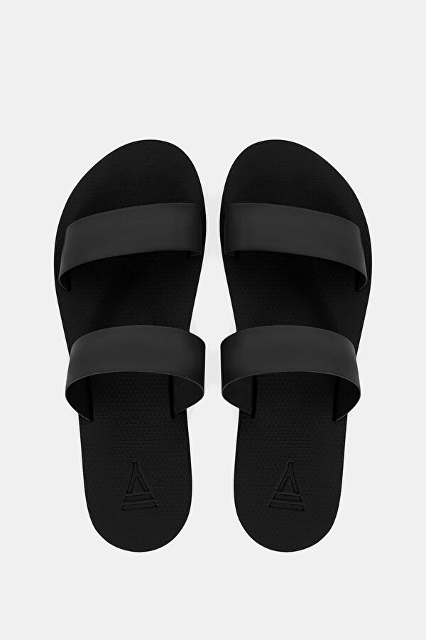 Double Black Women's Slippers 2