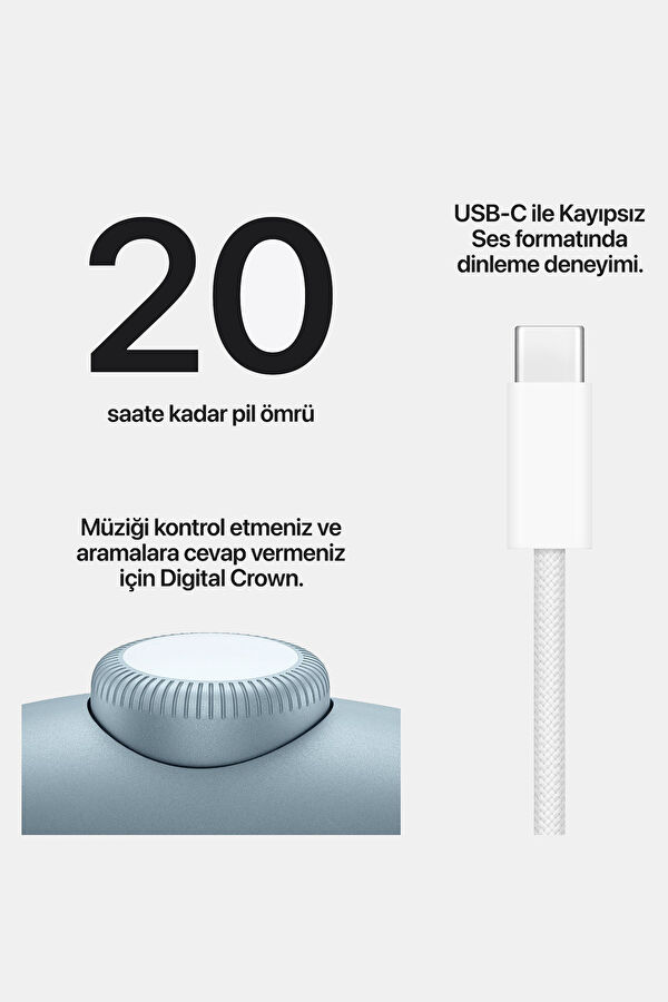 Apple AirPods Max 2 Mavi MHWM4TU/A 7