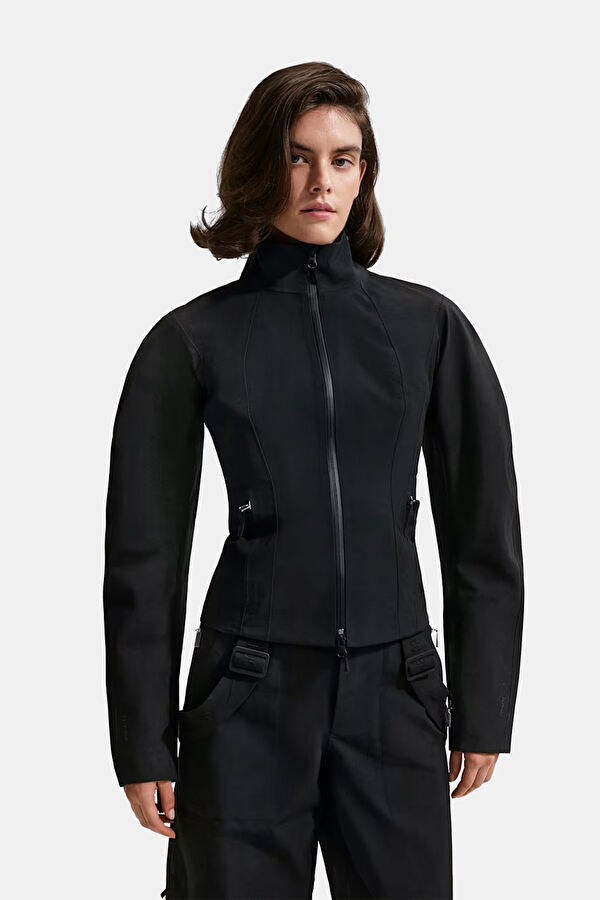 X Jacquemus Black Zip-Up Women's Jacket 2