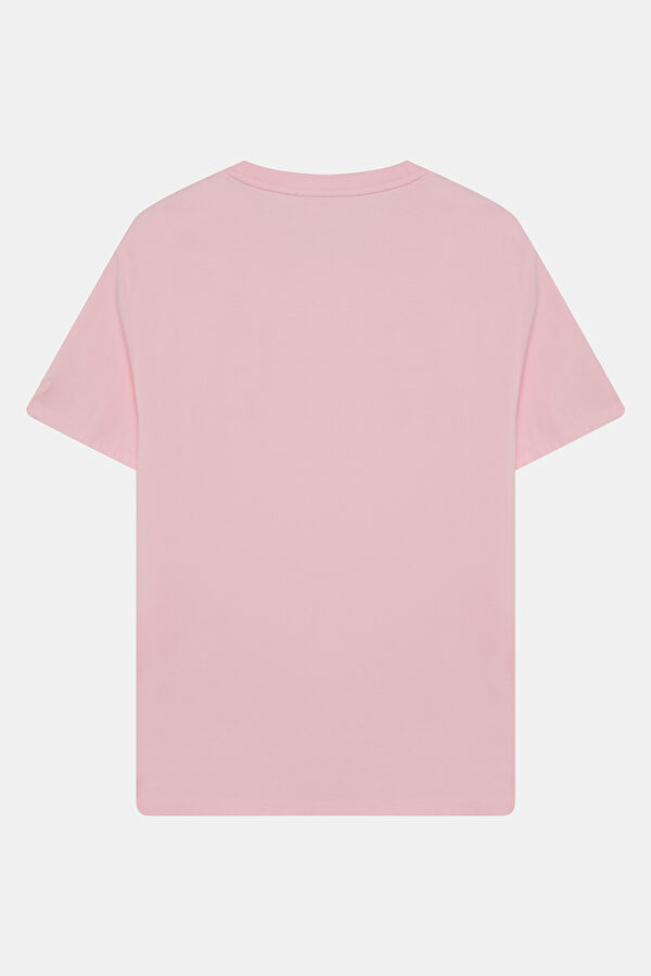 Açık Pembe Kadın T-Shirt 2